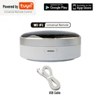 Универсальный ИК-пульт дистанционного управления Tuya для умного дома, Wi-Fi + Инфракрасный пульт управления, переключатель Google Home, голосовое управление Alexa Siri