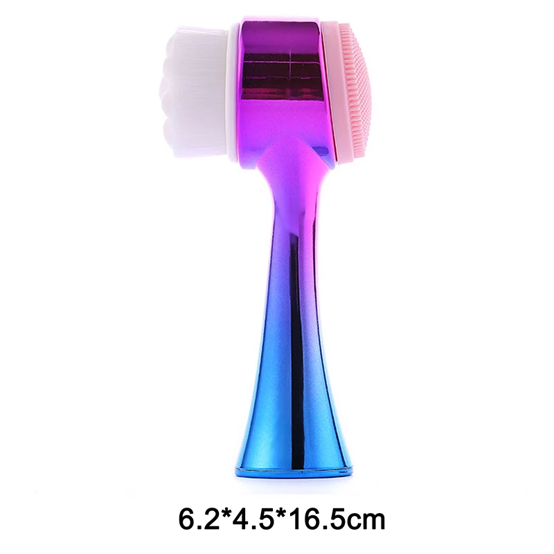 

FaceBrushFiber cleansing brush facial massage skin care tool Double Side Massage