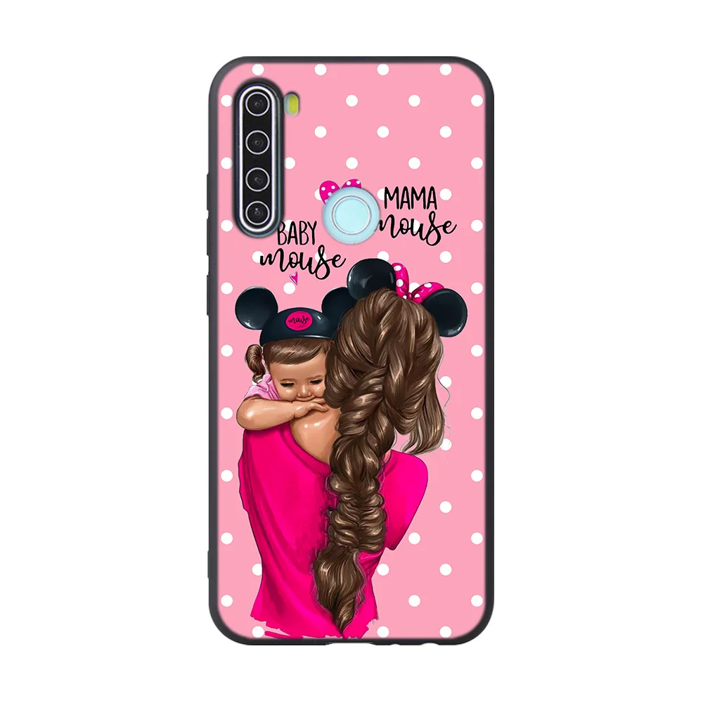For Redmi note 8T case Soft TPU for Xiaomi 7 7A 8 8A Mi 9t 10 Pro Mum Love Baby 9S 9 Max | Мобильные телефоны и