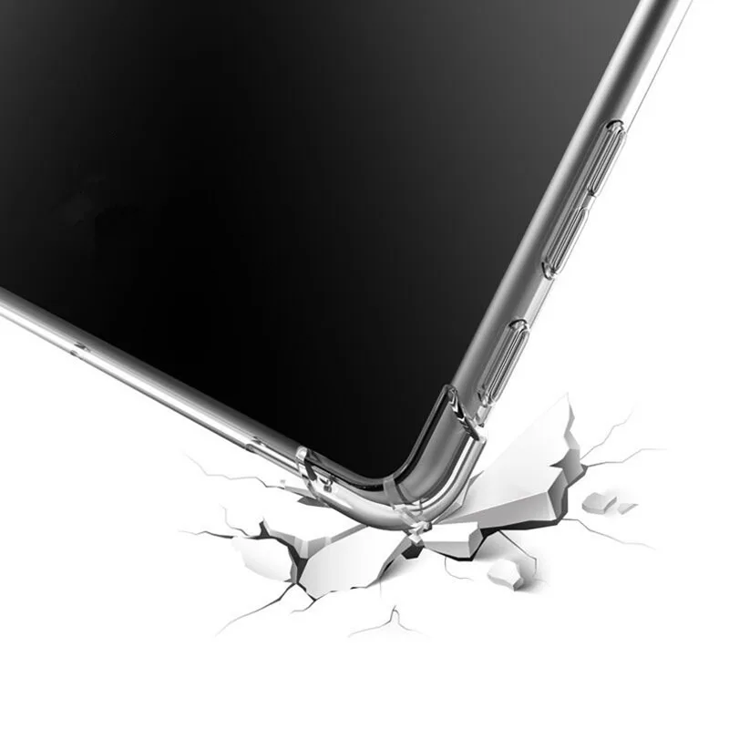 Прозрачный чехол из ТПУ для планшета Samsung Galaxy Tab S7 11 Plus FE Lite 2021 SM-T970 T975 T870 T875 тонкий