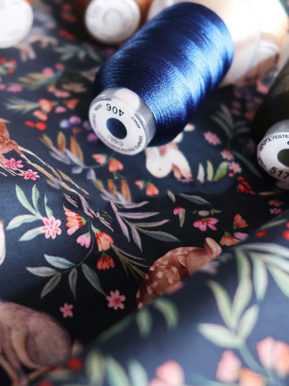 

145cm breadth Cotton cloth DIY handcrafted floral print floral garment shirt skirt children babies original fabric