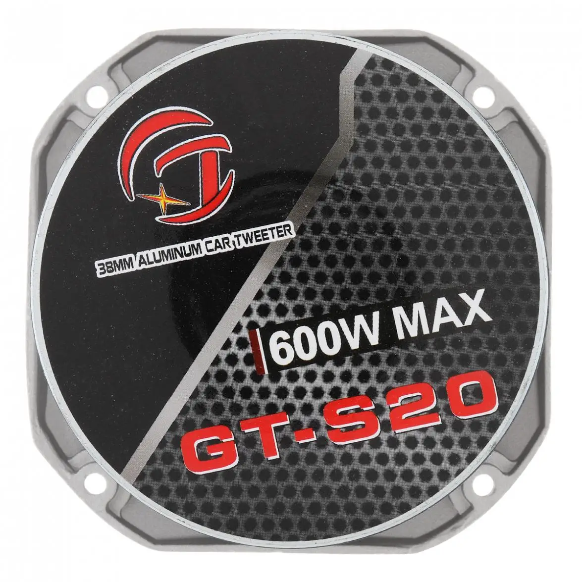 4 дюйма 600 Вт 6OHM GT-S20 12V автомобиль Алюминий пуля твитер с конденсатор с алюминиевой крышкой для автомобиля Авто Стерео модифицированный