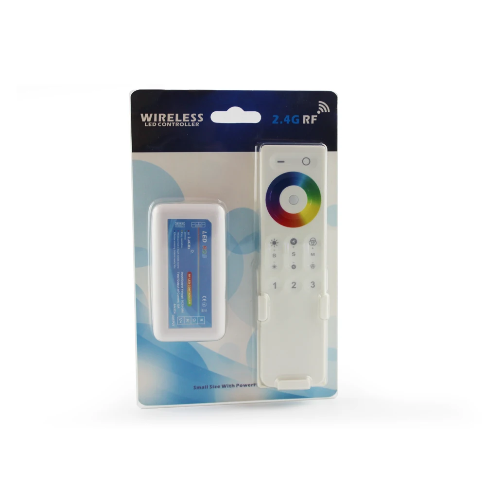 2 4G 3-зонный сенсорный дистанционный диммер приемник одноцветная/цветовая