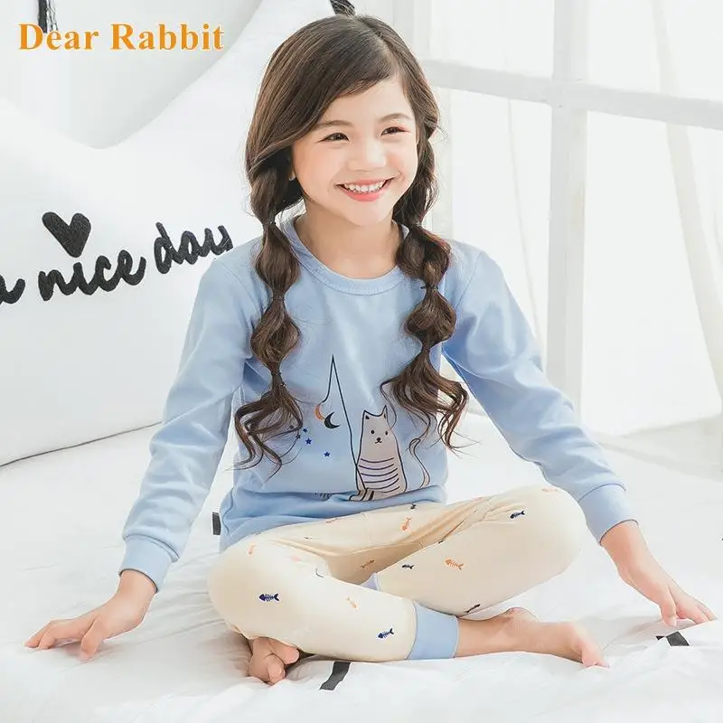 

2022 autumn and winter New boys' and girls' babies' cotton autumn clothes autumn pants children's underwear set