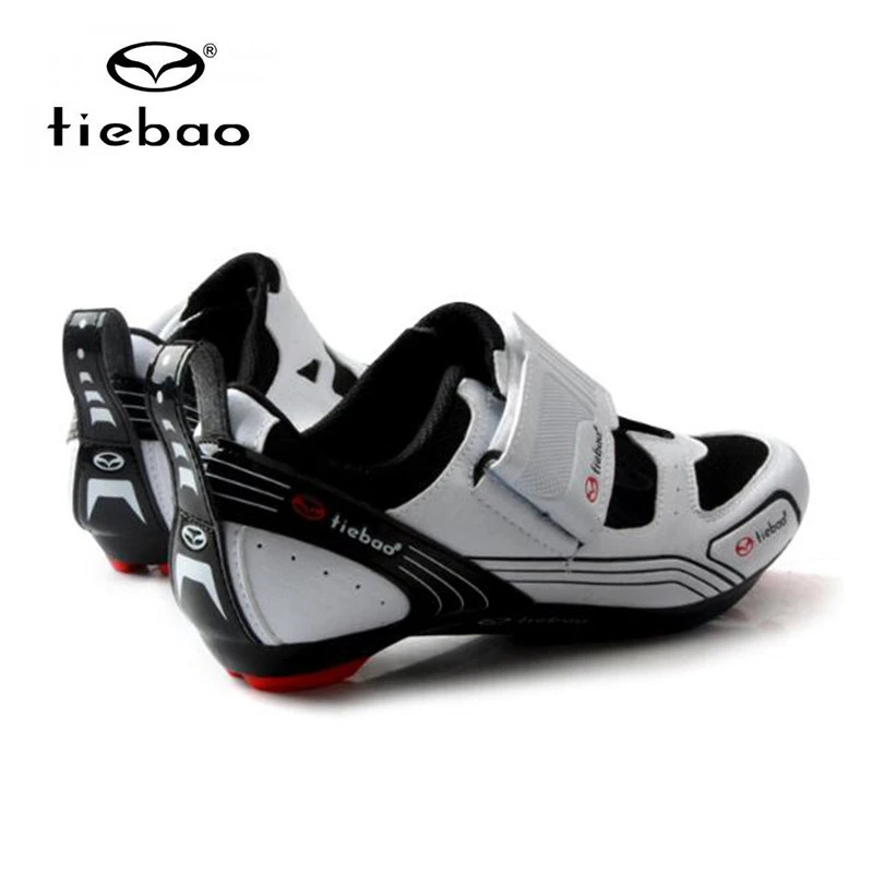 Кроссовки TIEBAO для триатлона дышащие Сникерсы велоспорта самоблокирующиеся с
