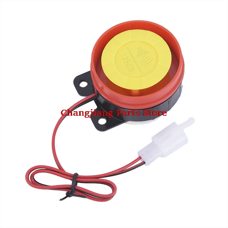 

1pc Simple Design Motorcycle Electric Driven Air Raid Siren Alarm Safety Horn accessories Loud car horn 12V Car Truck Horn