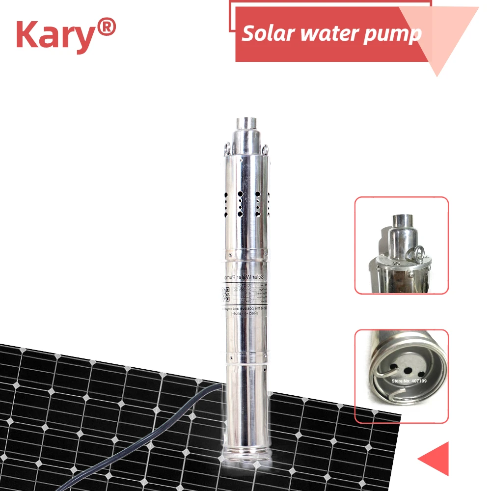

Good design DC 12V 24V dc self priming water pump brushless deep well submersible pump with internal controller