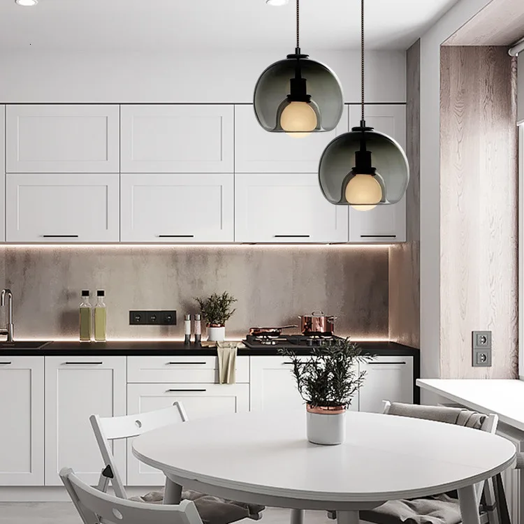 Восточное украшение интерьера светильник из янтарного стекла подвесной