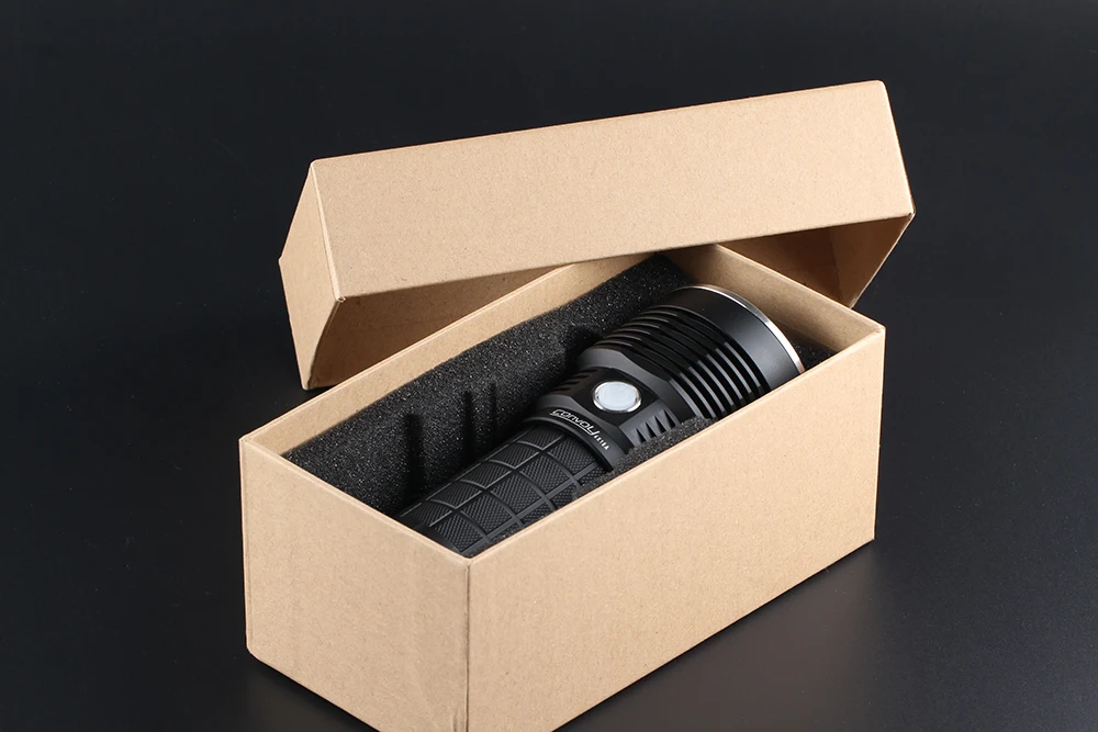Фонарь Convoy 4X18A, CREE XHP70.2, 4300lm, с контролем температуры и зарядным интерфейсом type-c