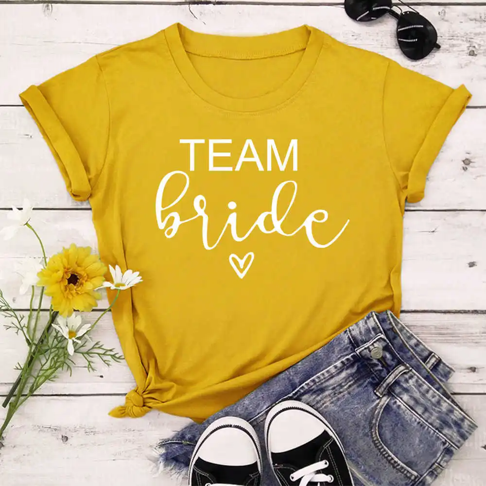 

Bride Women Tops Summer Tops Graphic Tees Women T-shirt Clothes Girl T Shirt XNTX004