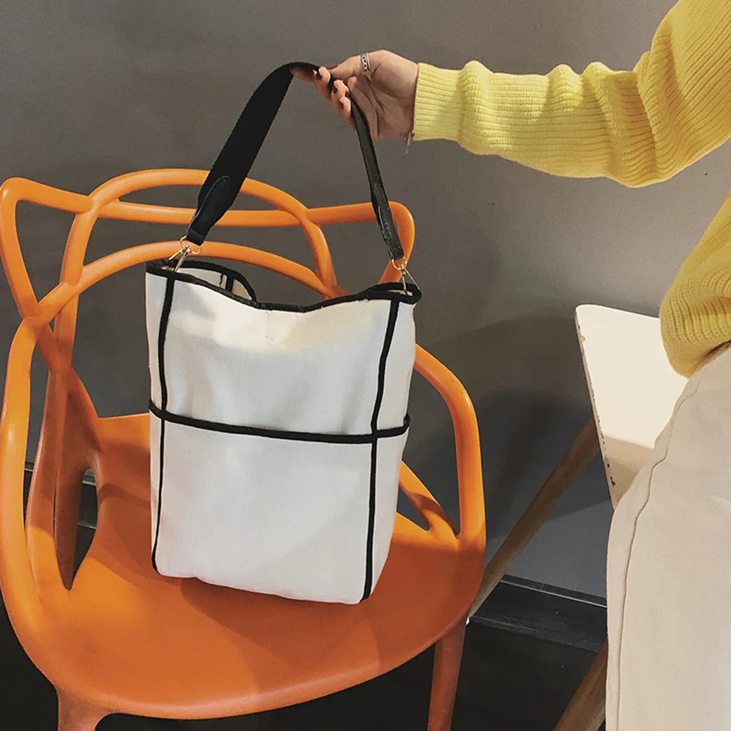 Женская Вельветовая Холщовая Сумка Повседневная сумка на плечо складные сумки