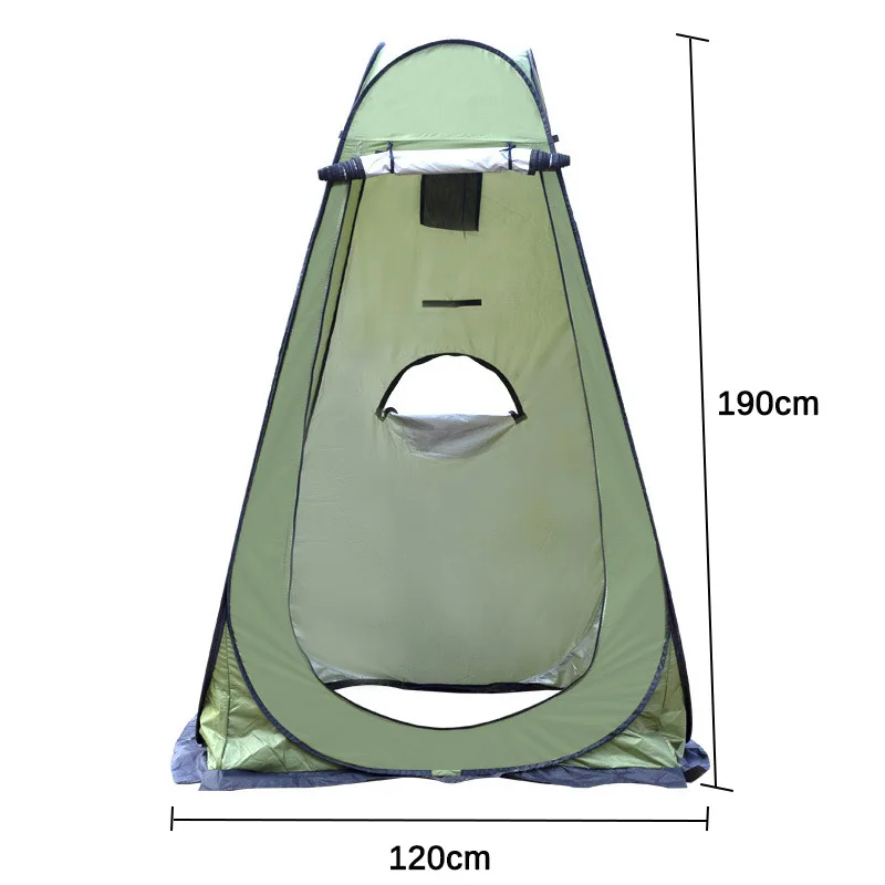 

Portable Privacy Shower Toilet Camping Camouflage Tent Shed UV Swim Dressing Latrine Toilet Bird Watching Changing Tent with Bag