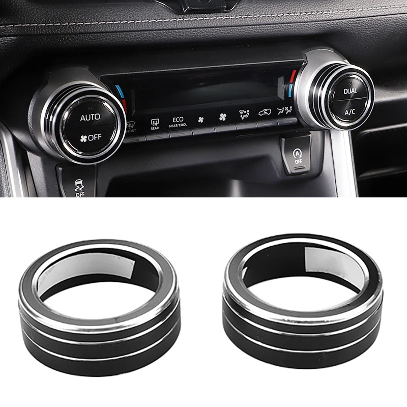 Центральная ручка консоли кнопка кондиционера Накладка для Toyota RAV4 2020 2