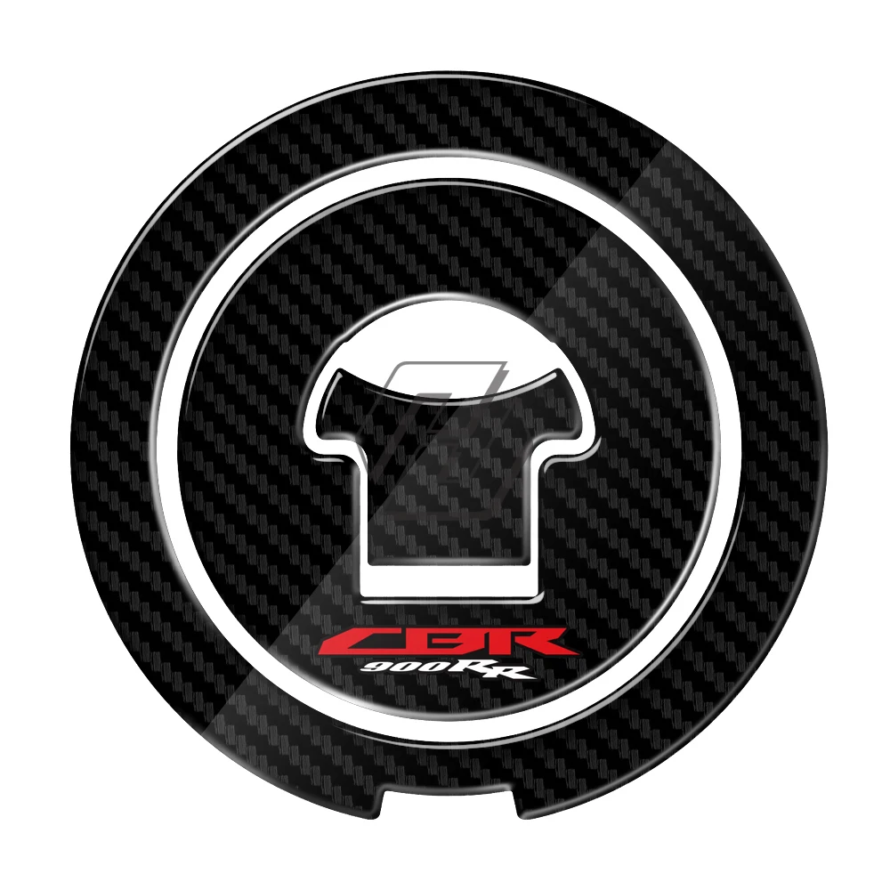 

3D Carbon-look Motorcycle Fuel Gas Cap Protector Decals Case for 93-04 Honda CBR900RR CBR 900RR 929RR 954RR 1993-2004