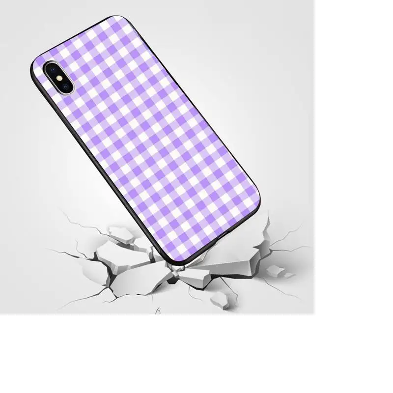 

Plaid pattern Phone Case for Huawei P9 P10 P20 P30 40 plus pro lite SMART2019 SMART2020 fundas
