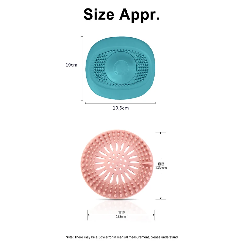 Силиконовый Фильтр для раковины в ванной комнате