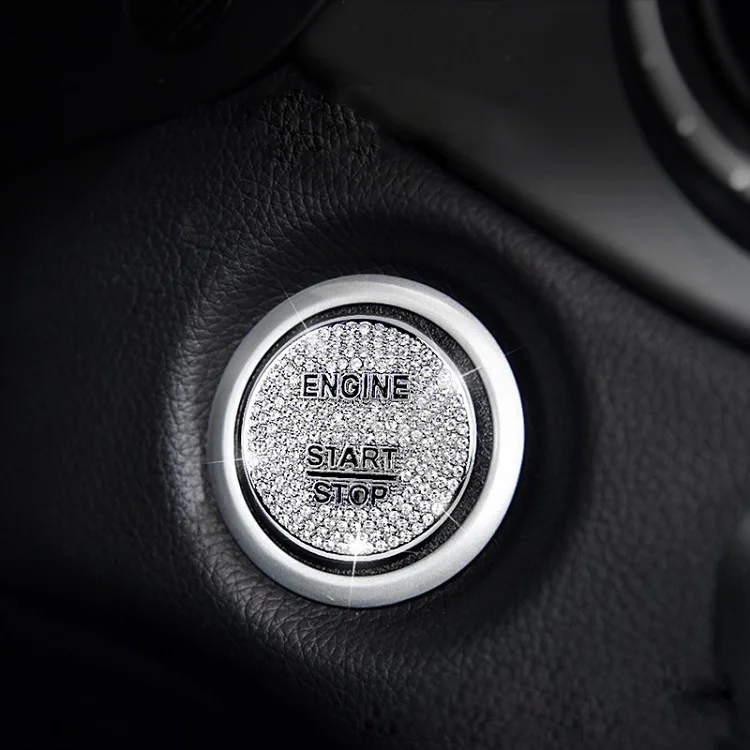 Silver Внутренняя отделка автомобиля алмаз для Mercedes-Benz аксессуары GLA200 CL220 cl260 cl200 Benz автомобиль свет Трансмиссия дизайн - Название цвета: Silver