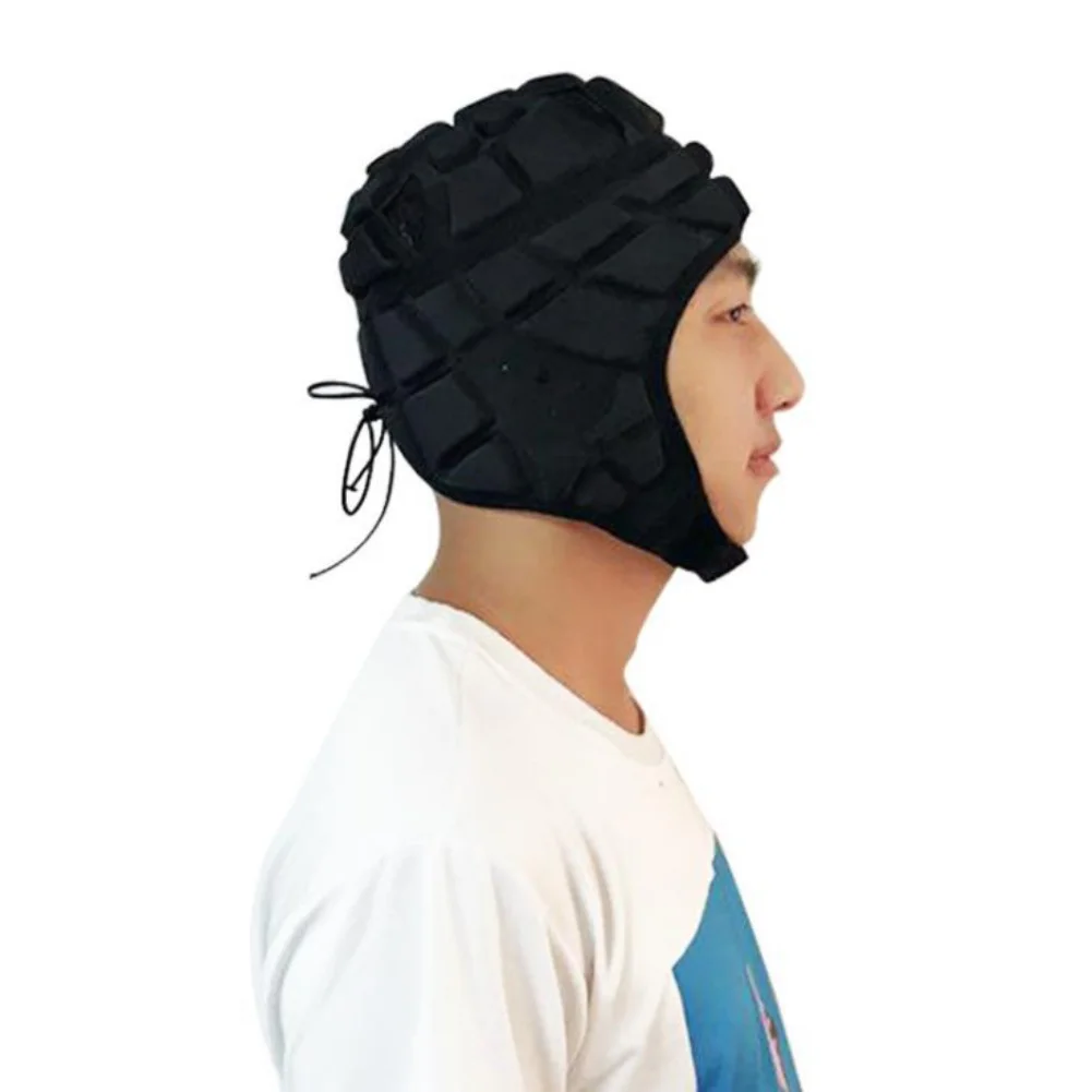 

Football Goalkeeper Adult Helmet Soccer Rugger Caps Headguard Goalie Roller Skating Hat Head Protector