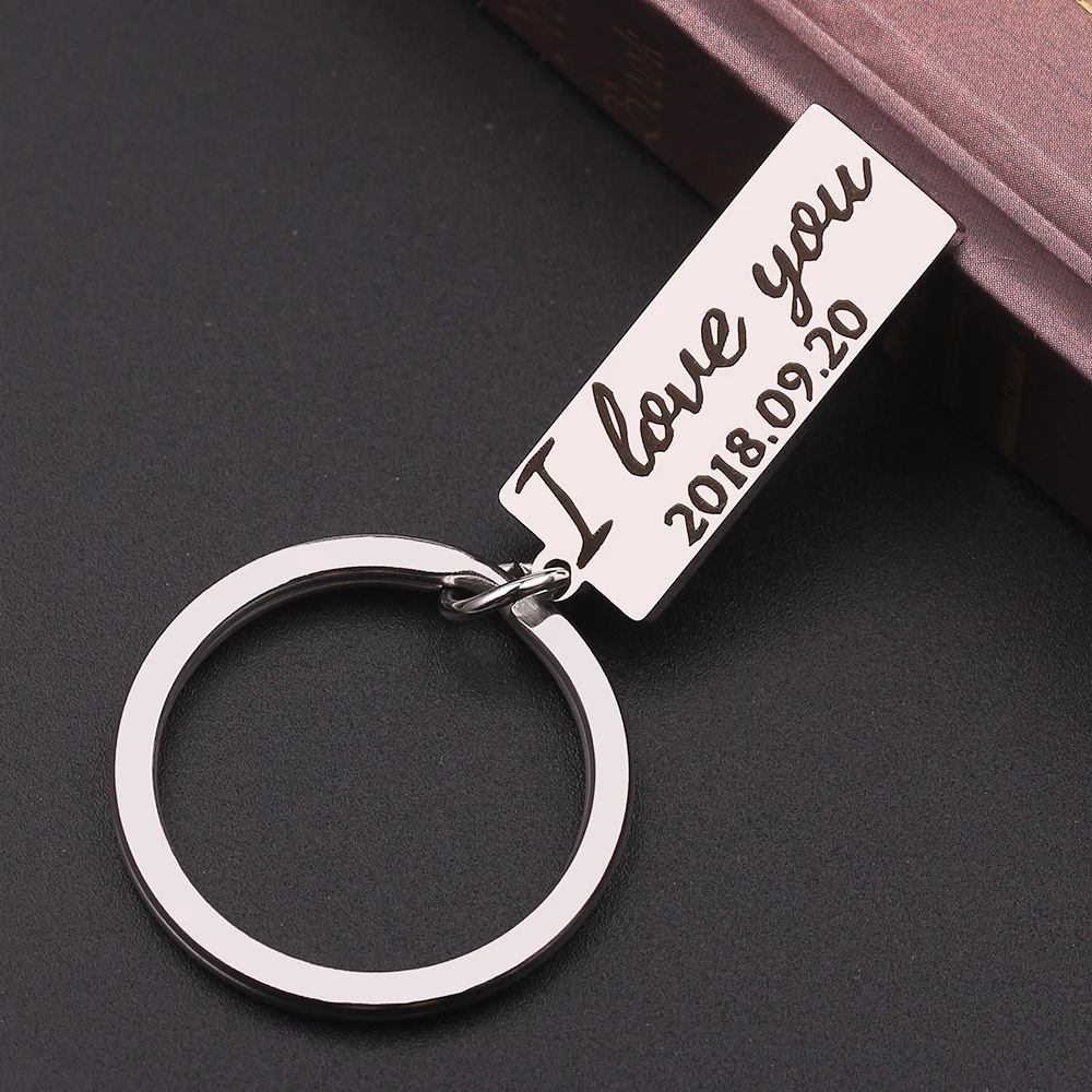 На заказ Гравировка ваш мобильный телефон ID тег брелок анти-потерянный личность