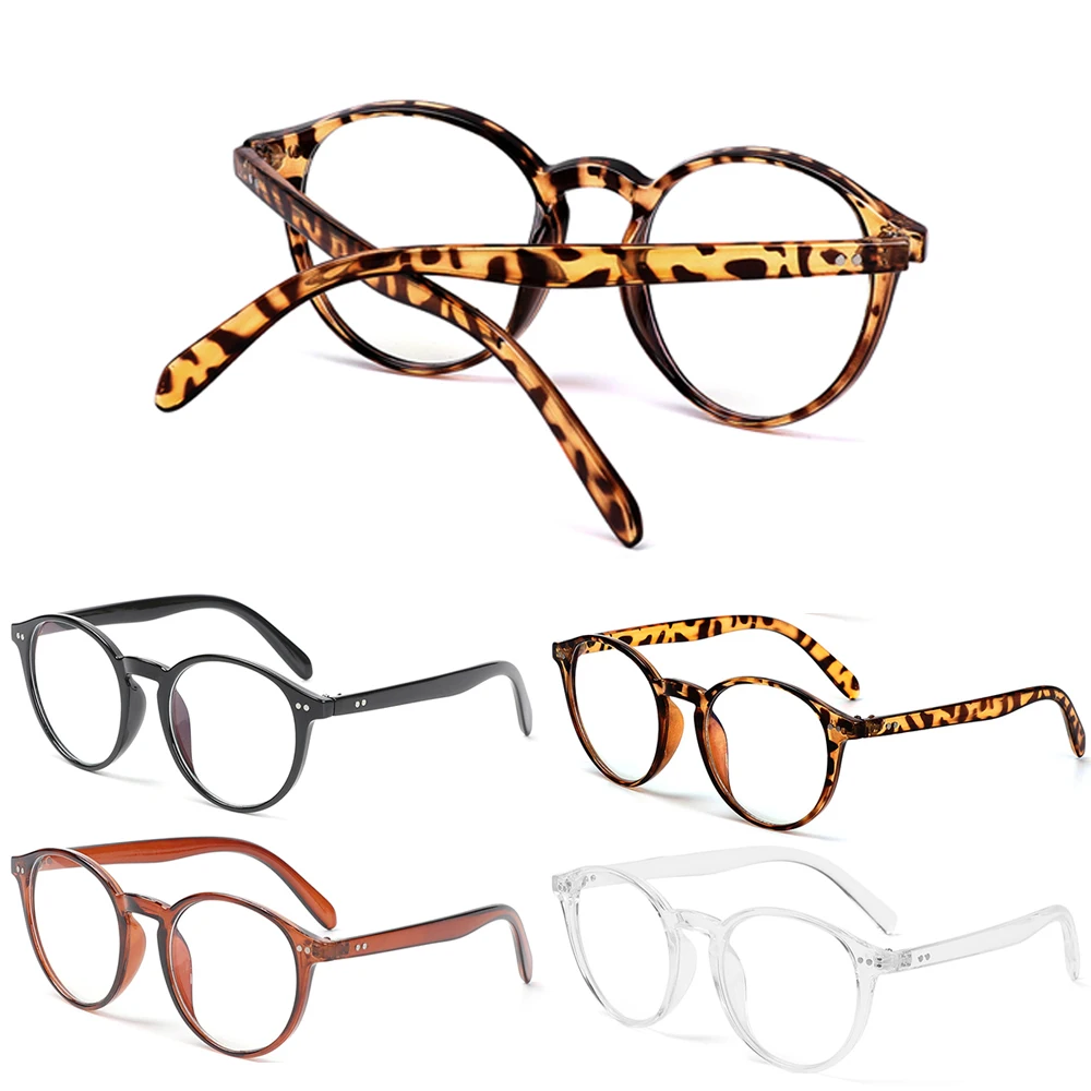 

Anti Blue Rays Eyeglasses Retro Round Frame Eyewear Women Men Optical Spectacles Computer Gaming Glasses Radiation Protection