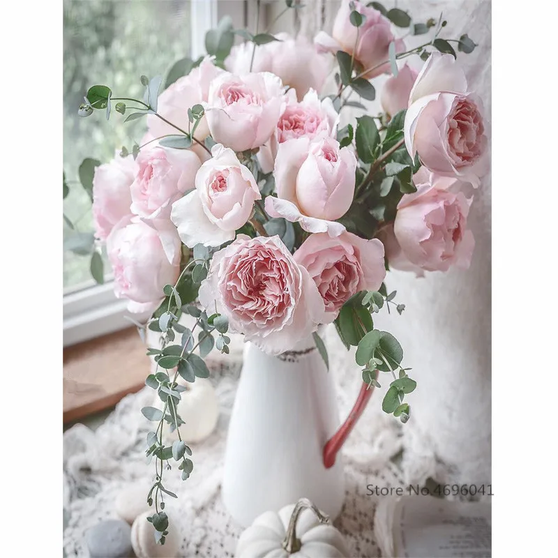 Набор для рисования по номерам на холсте | Дом и сад