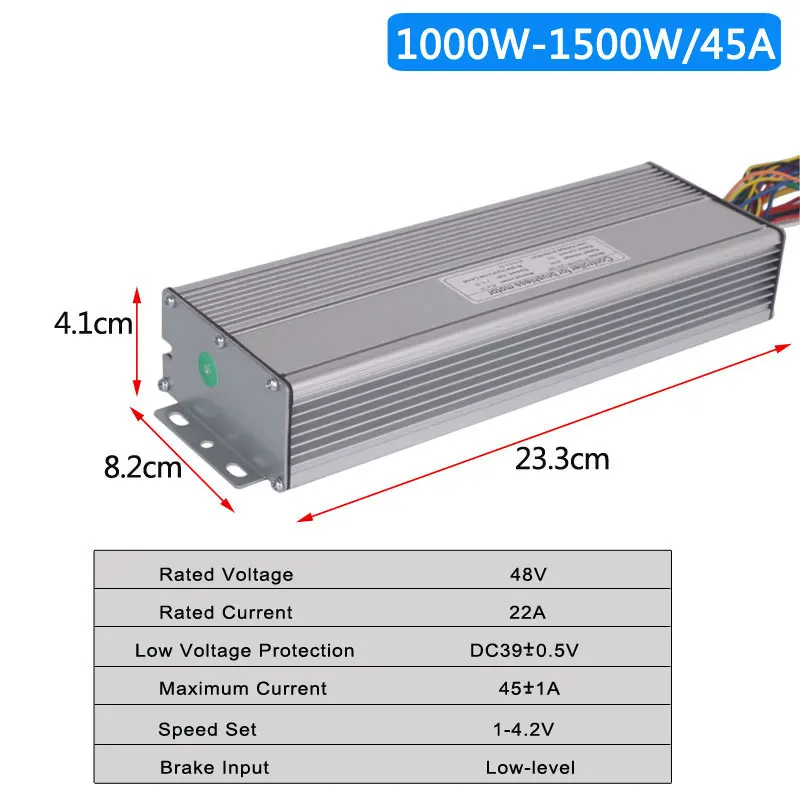 Bafang контроллер KT мотор электровелосипеда в 36 В 48 52V 1500W 1000W 500W 350W 250W Двойной режим