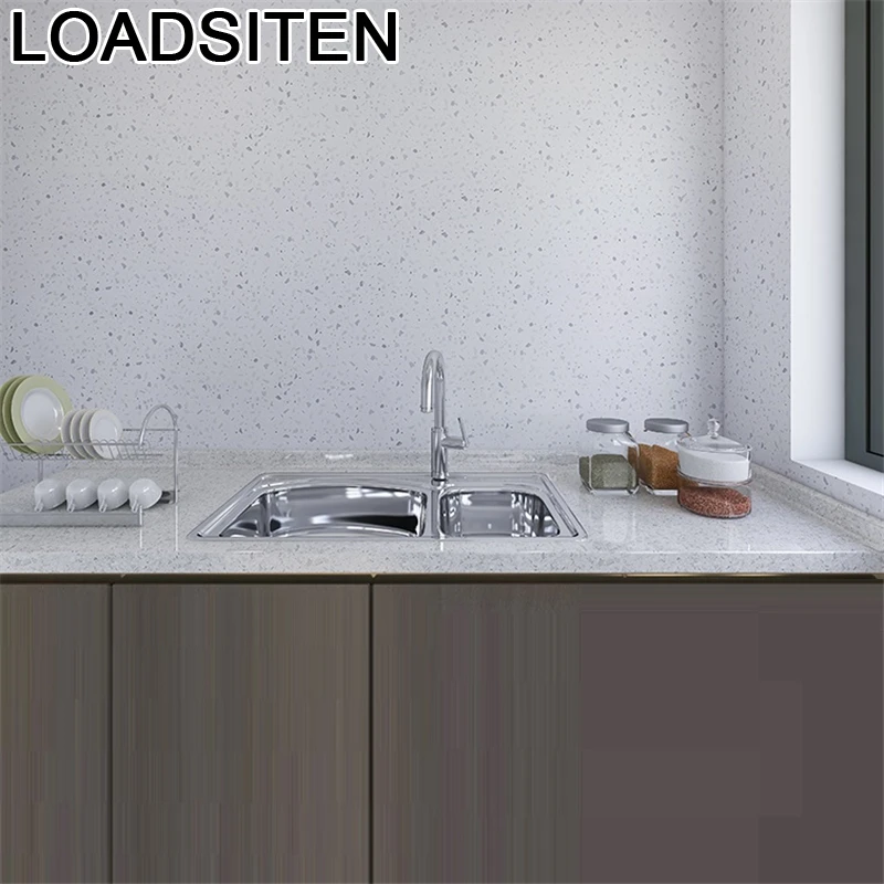 

Adhesive Cupboard Sideboard Stove Parede Waterproof De Pared Wall Paper Home Decor Oil Proof Papel Tapiz Kitchen Wallpaper Roll