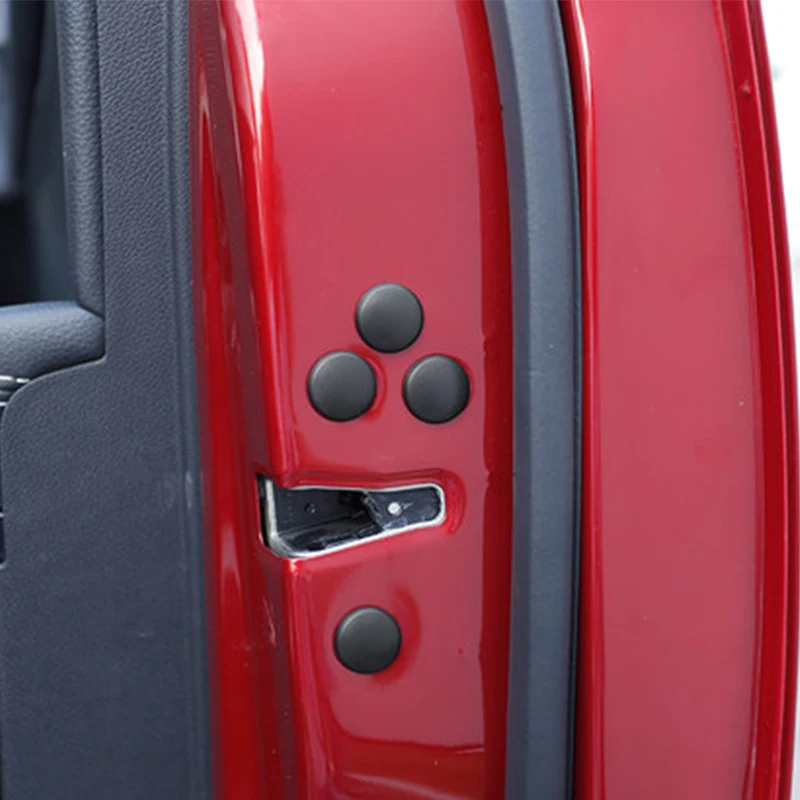 Автомобильный Стайлинг 12 шт. крышки для винтов двери наклейки Skoda Octavia A5 A7 2 Rapid Fabia