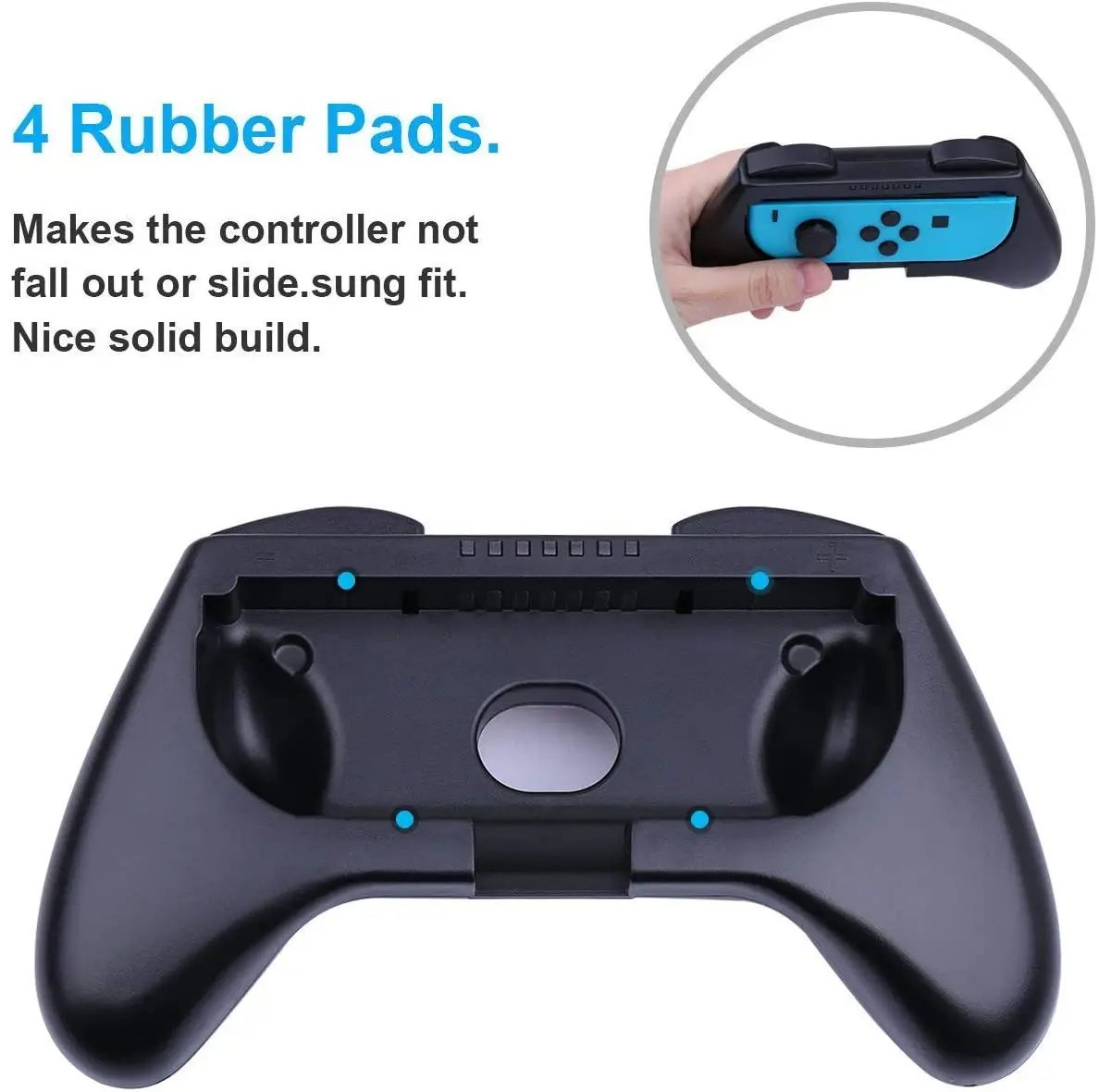 Комплект ручек Joycon совместимый с управлением переключателем Nintendo 3 в 1 удобной