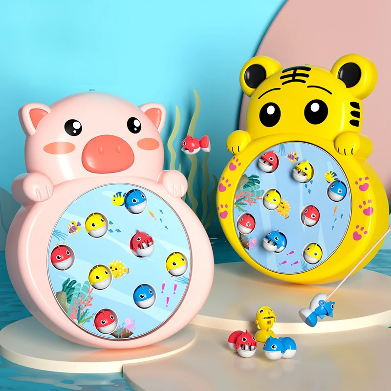 Детские рыболовные игрушки электрическая вращающаяся рыболовная игра