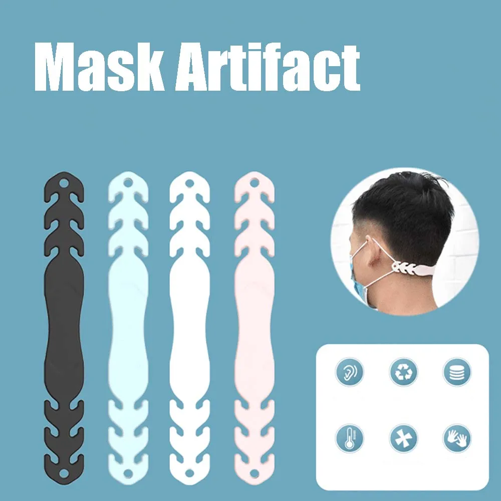 Силиконовая маска крюк анти-боль артефакт уха регулируемые наушники Веревка