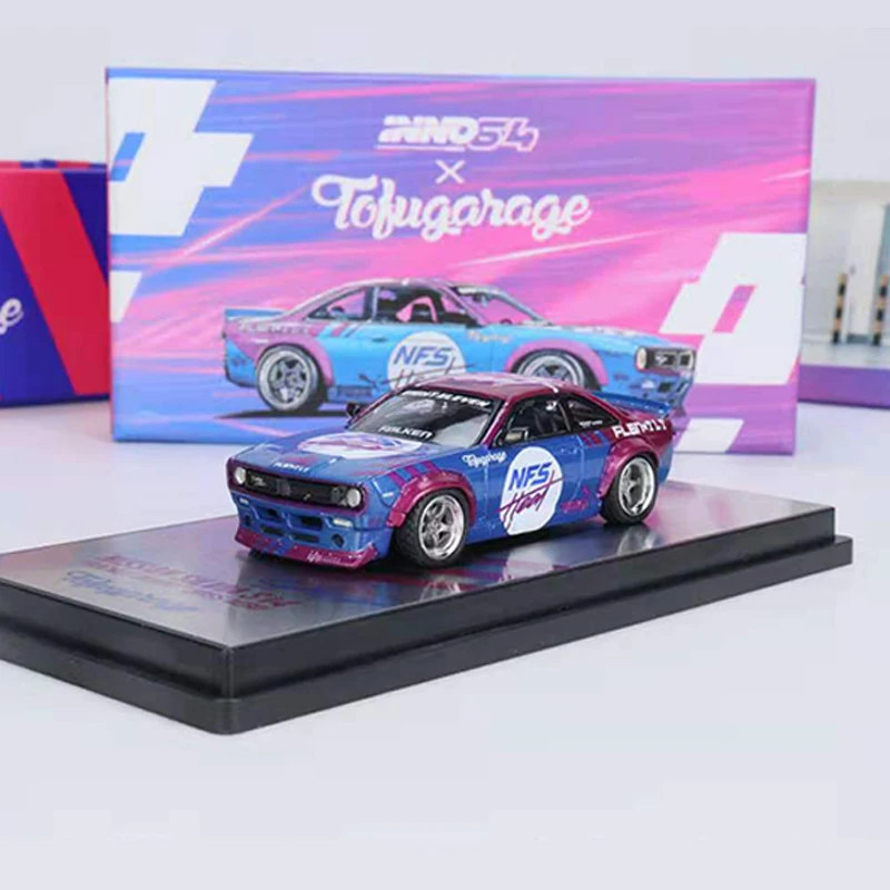 

Модель автомобиля INNO Nissan Sivia S14 Rocket Bunny Boss Aero ToFuGarage, литье под давлением