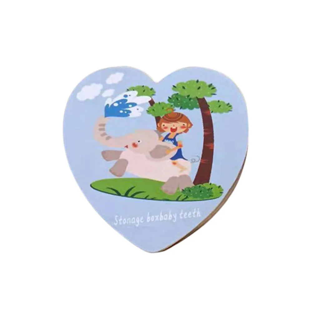Детская выпадающая деревянная коробка для зубов детский сувенир спасательные