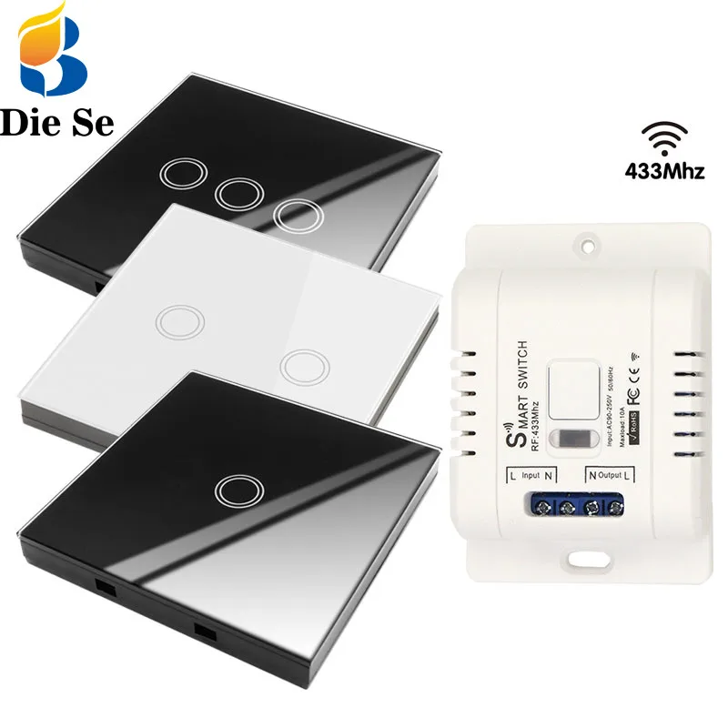 Diese 86 переключатель Панель на включения/выключения сенсорный выключатель