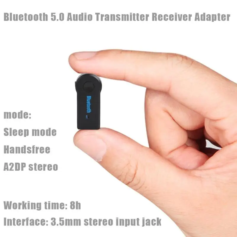 3,5 мм разъем AUX беспроводной аудио приемник для гарнитуры Bluetooth передатчик адаптер классические цвета и простой прочный дизайн