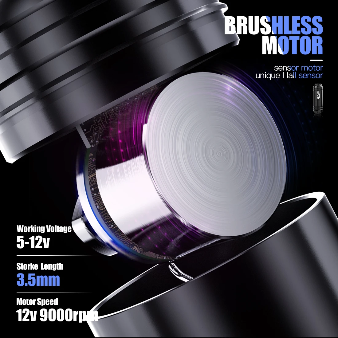 WJX новая технология пользовательский Мачтовый бесщеточный двигатель RCA