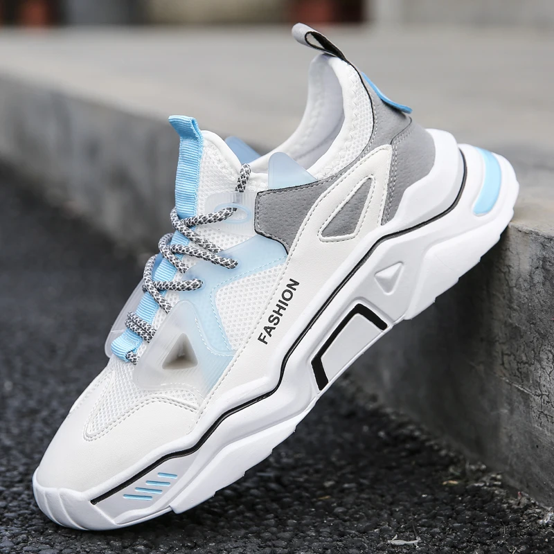 

Туфли мужские для бега и прогулок, Классическая модная повседневная обувь, дышащие, летние