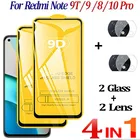 Redmi Note 9T стекло,Note10 8 Pro 9S Note9T защитное стекло редми ноут 9т защитная пленка для экрана Xiaomi Redmi Note 9 T Glass