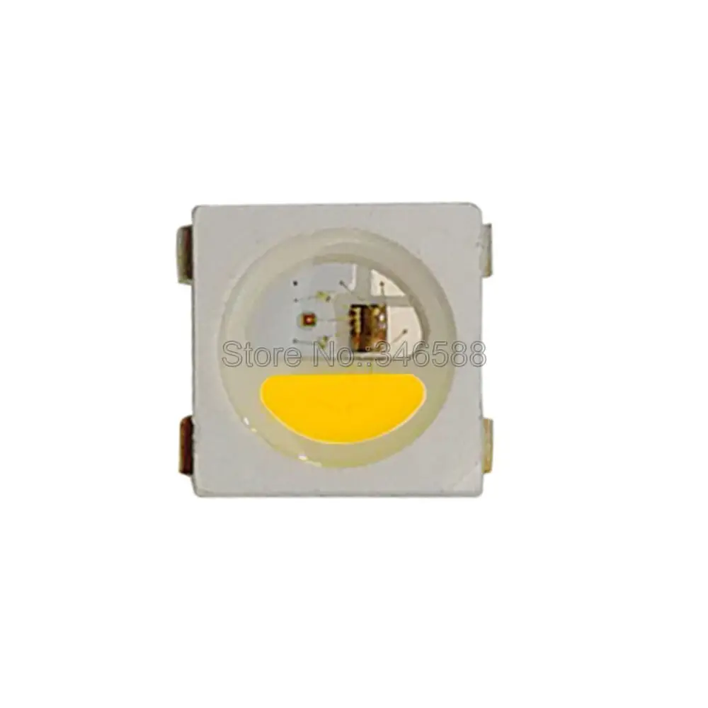 10 1000 шт. WS2812B RGB светодиодный чип 5050 SMD черный/белый PCB SK6812 RGBCW RGBNW RGBWW индивидуально