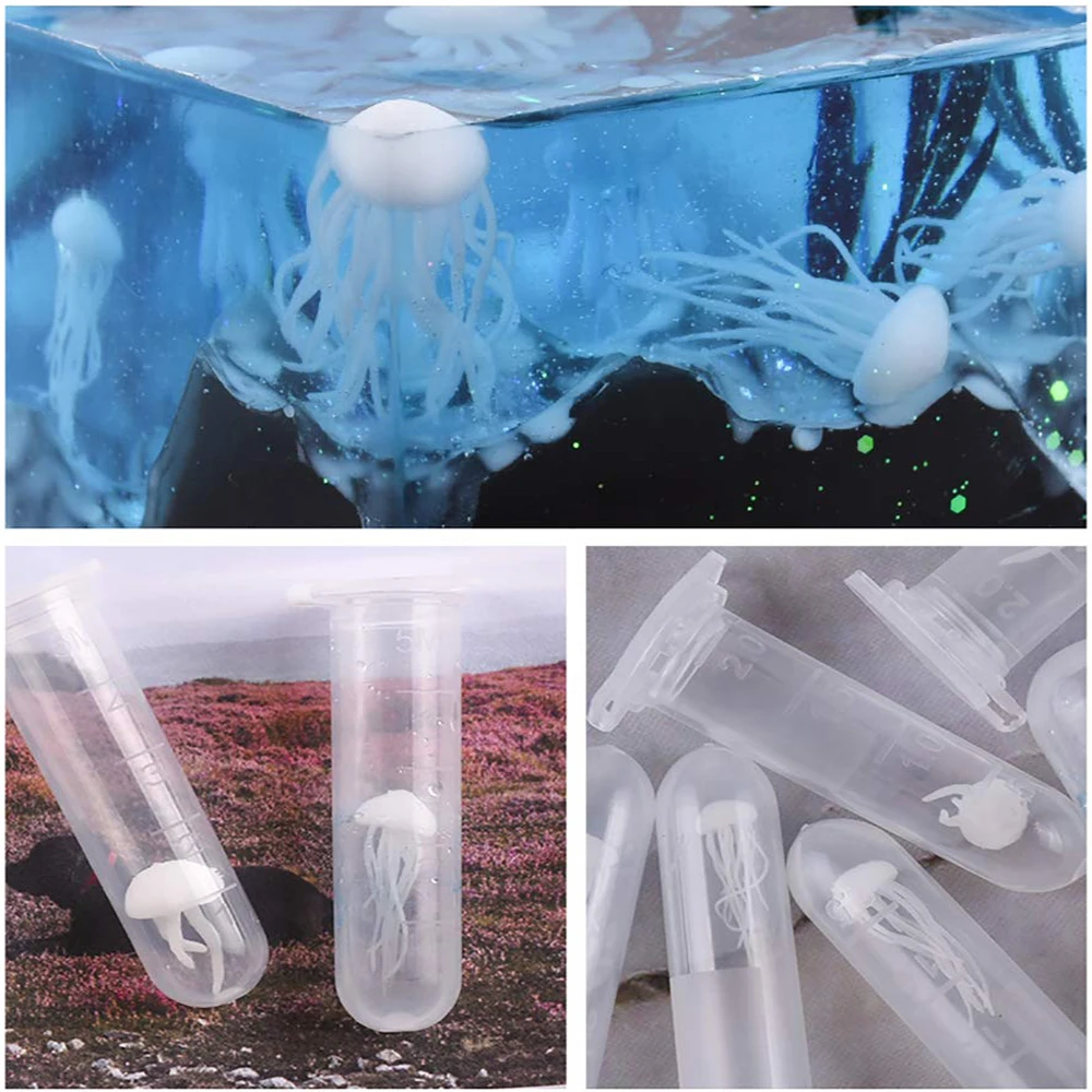 16 шт. эпоксидный материал для наполнения кристаллами океанской смолы 3D мини