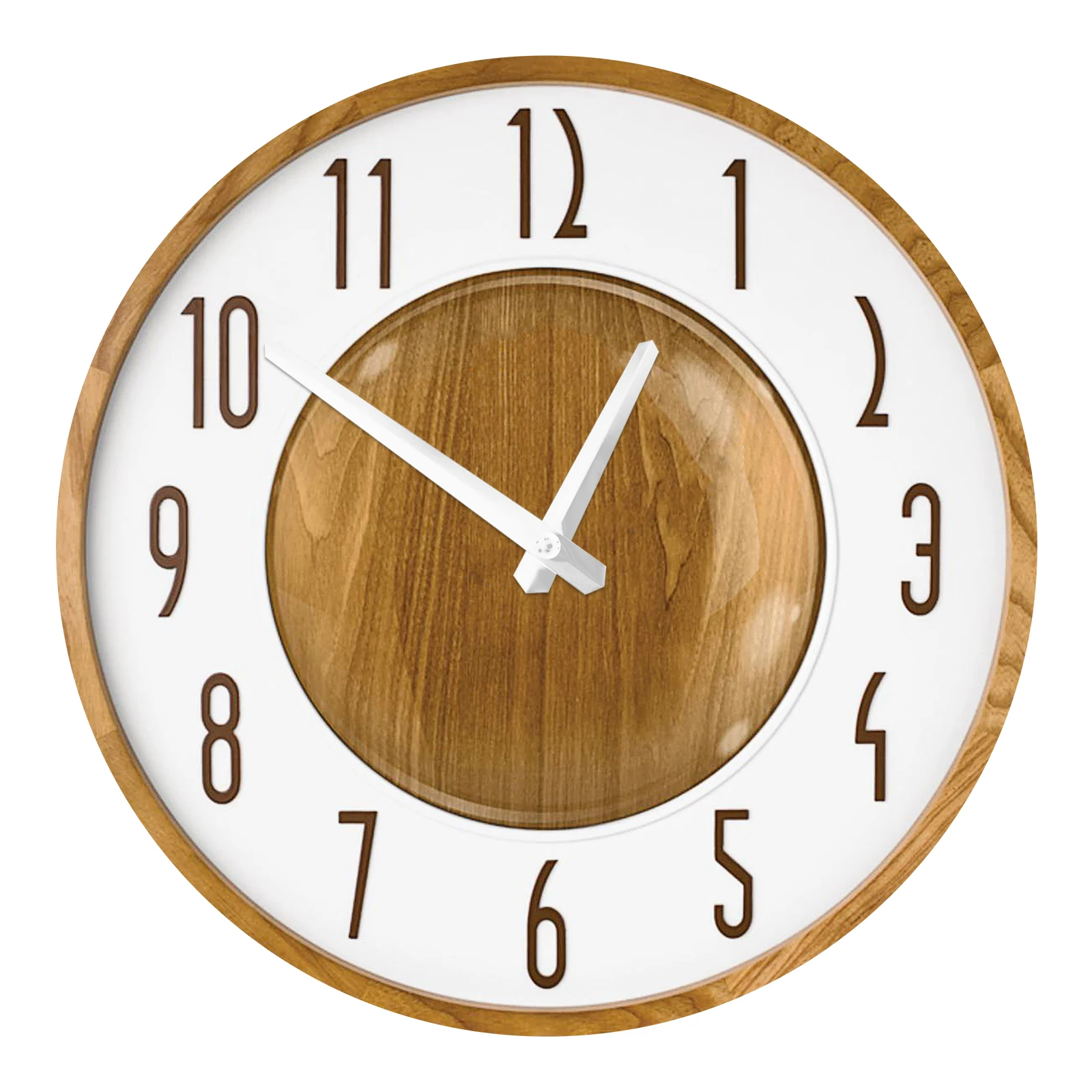 

Деревянные большие настенные часы, Ультра тихий кварцевый механизм, ручная работа, Красивый четкий Стойкий цвет, поставляется в 12 дюймов