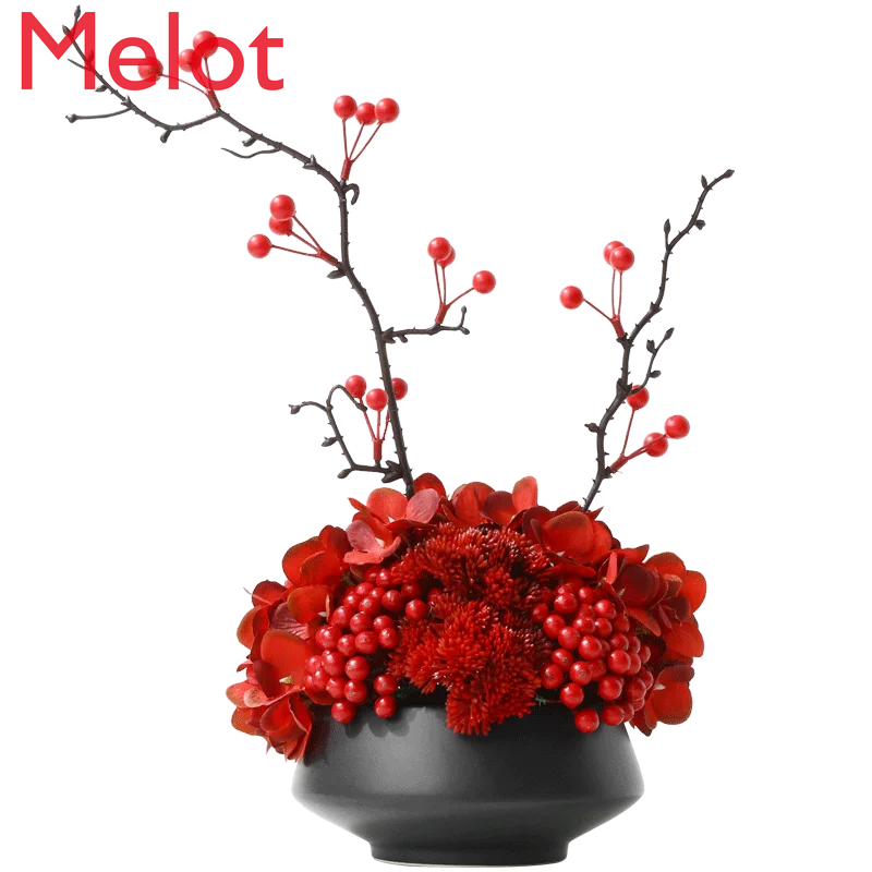 

Artificial Flower Living Room Furnishings Dried Flower Ornament Flower Arrangement Table Flower Wedding Arrangement Ornaments