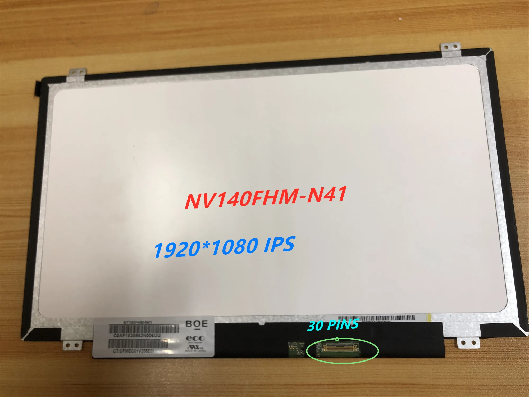 NV140FHM-N4A NV140FHM-N41 N31 N140HCE-EAA EAB LP140WF1-SPK1 14 0 &quotFHD IPS LCD Screen Non-touch EDP 30PINS | Компьютеры и офис