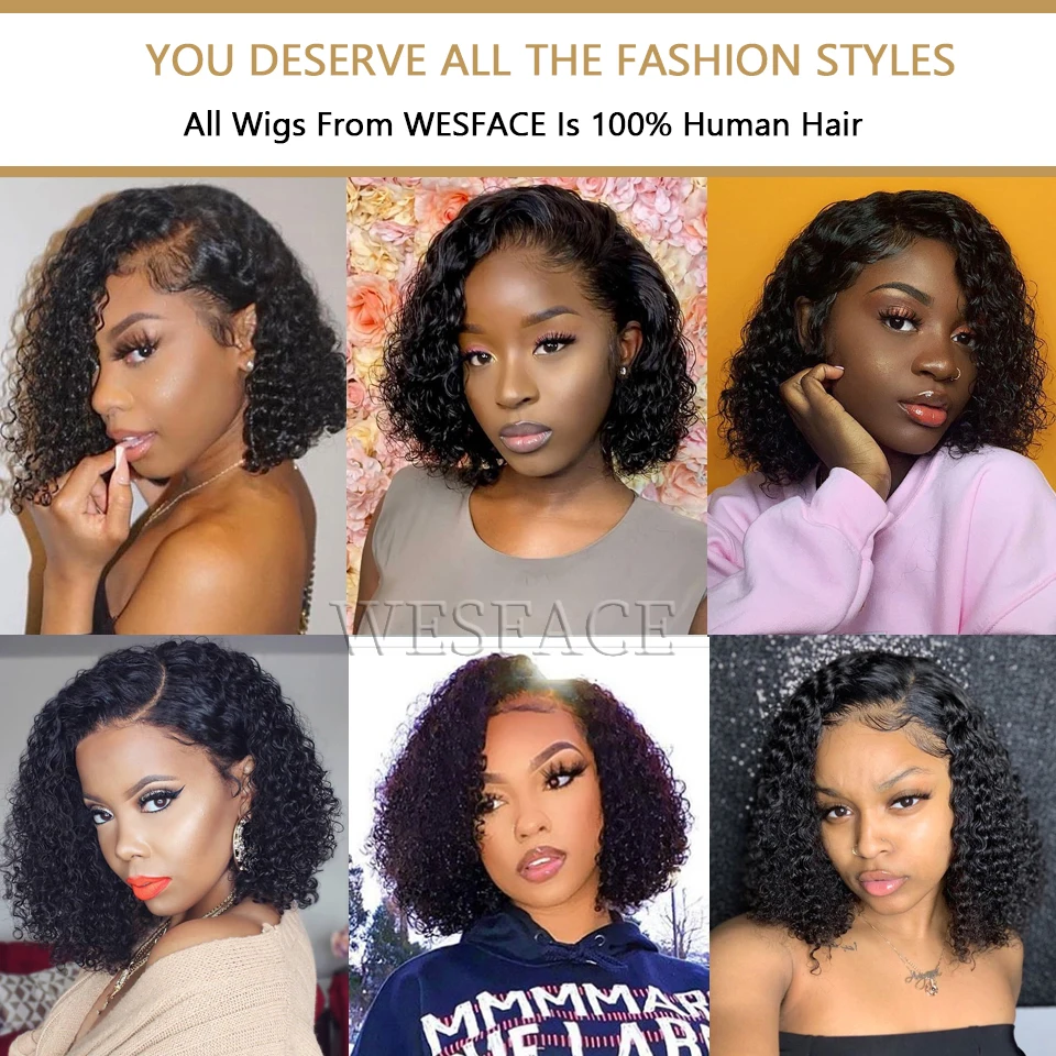 Бразильские человеческие волосы с глубокой волной парик застежкой Боб