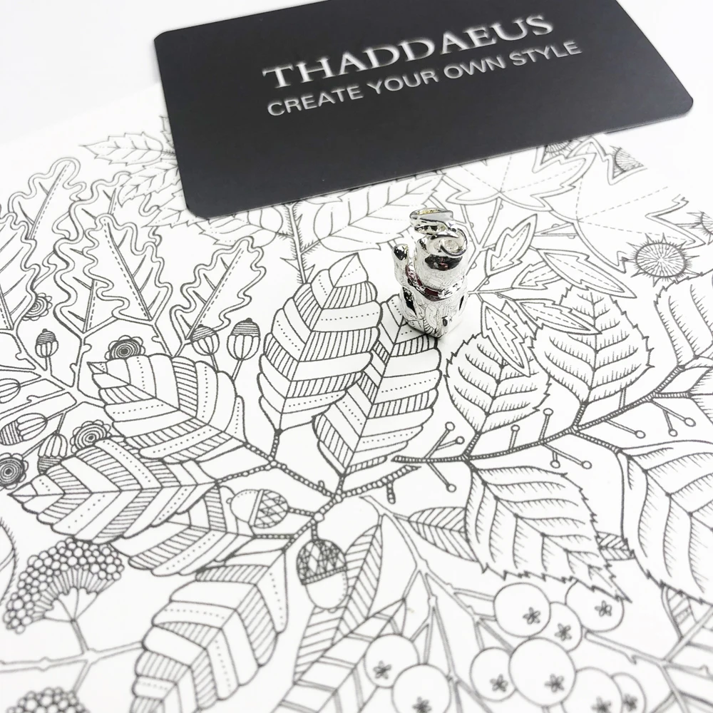 Женский браслет из серебра 925 пробы с подвеской Кот удачи | Украшения и аксессуары