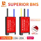 Без баланса Daly BMS 10S 36V 13S 48V 3,7 V Li-Ion NMC 15A 20A используется для электрического скутера E-Bike