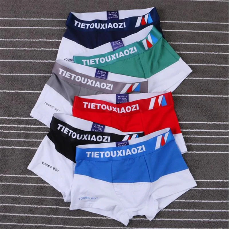 

Colorful Men Boxer Shorts Underwear Male Cotton Underpants Panties Breathable Comfortable Men's Boxers Homme Sexy