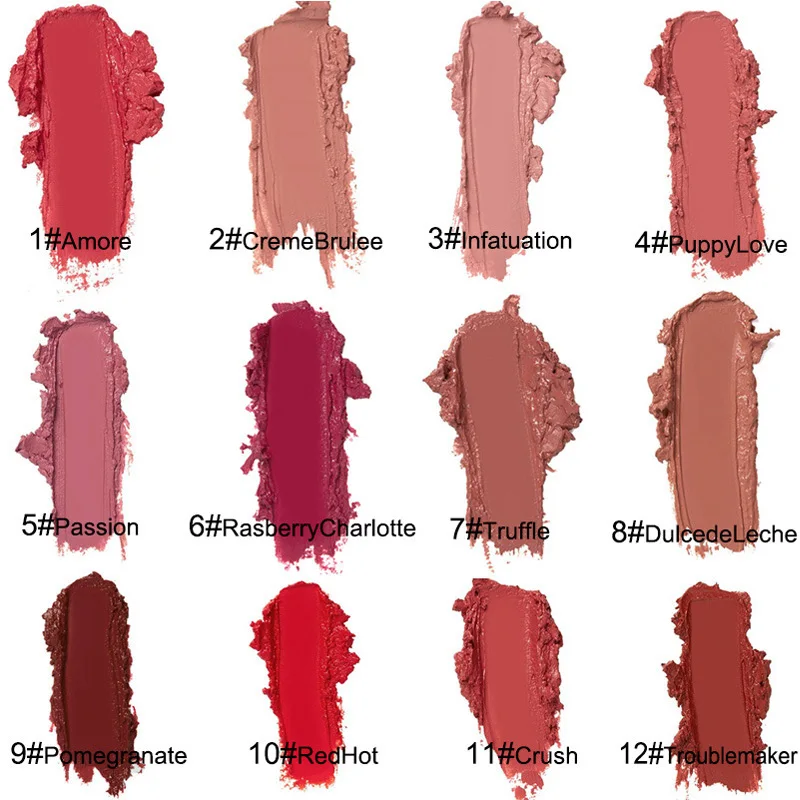 

Sexy Women Lipstick Waterproof Long Lasting Moist Lip Gloss Vivid Colorful Lipgloss Women Makeup Maquiagem