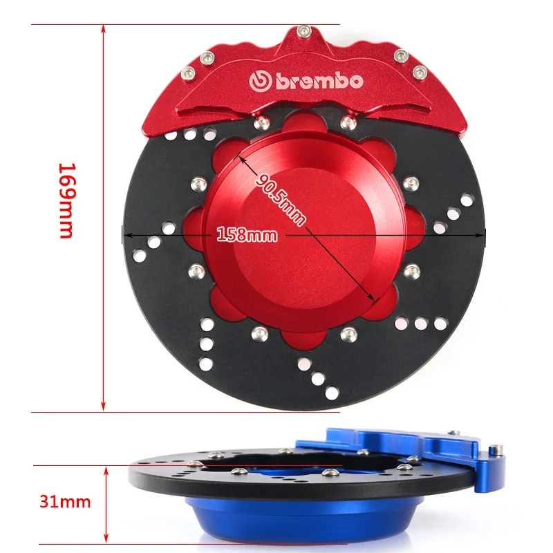 

1Pcs Car Ashtray Top Grade Brake Disc-Shape Aluminum 4Colors Refit Automobile 2020NEW Accessories Multifunction Quality DIY Hot