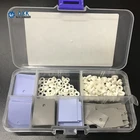 300 шт.компл. TO-220 TO-3 втулка транзистора изоляционные прокладки силиконовая прокладка радиатора шайба для ноутбука cpu GPU